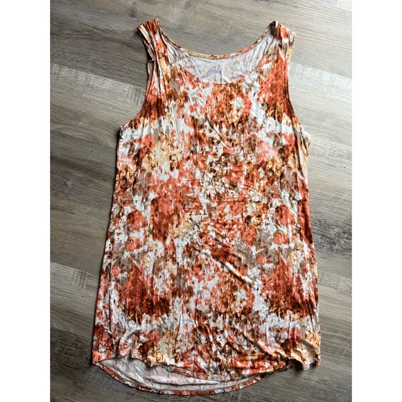 LOGO layers : pink patterned tunic tank - Picture 4 of 8